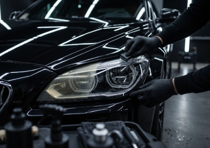 Restoring Headlights: A Crucial Step in Exterior Detailing